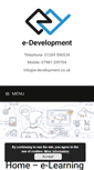 Mobile Screenshot of e-development.co.uk